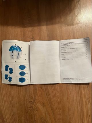 Baño burbujas para pies (foot spa)