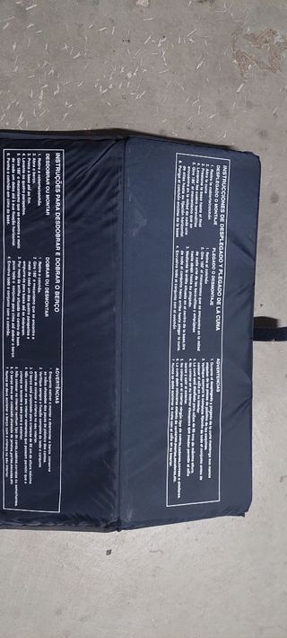 Colchon cuna de viaje