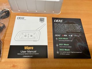  Ejeas v6 PRO BT intercomunicador de moto