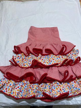 FALDA FLAMENCA NIÑA