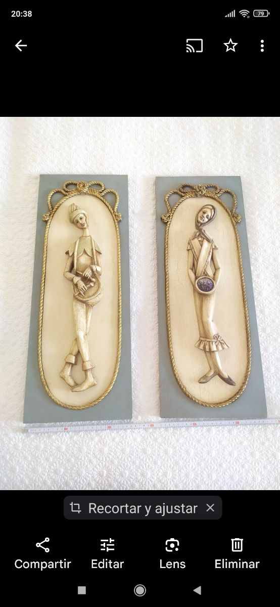 Tallas madera pared cuadros