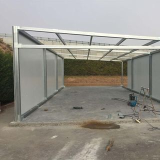 Estructuras metálicas, pergolas, cancela