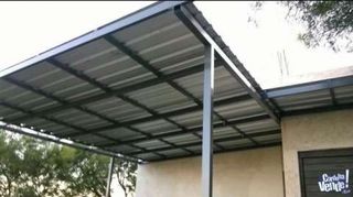 Estructuras metálicas, pergolas, cancela
