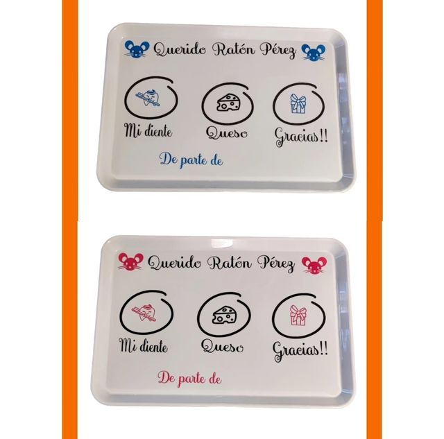 Vassoio personalizzato Ratón Pérez