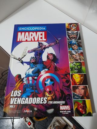 Enciclopedia de MARVEL parte 1, 2 y 3