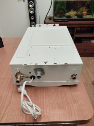 Calentador a gas natural