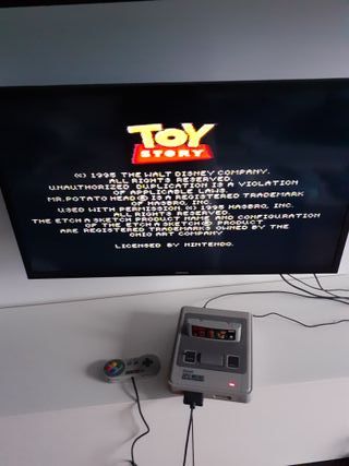 Juego Toy Story Snes original