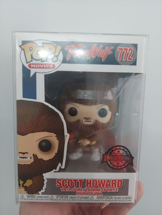 Funko pop teen wolf flocked