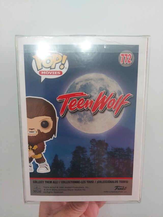 Funko pop teen wolf flocked
