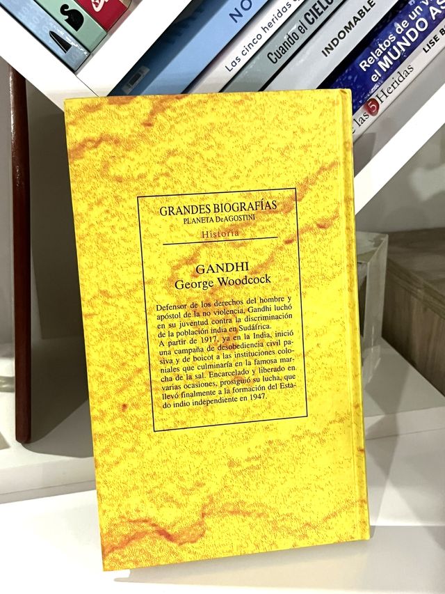 Libro Biografía Gandhi