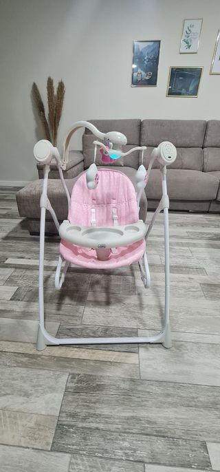 Columpio hamaquita 3 en 1  rosa