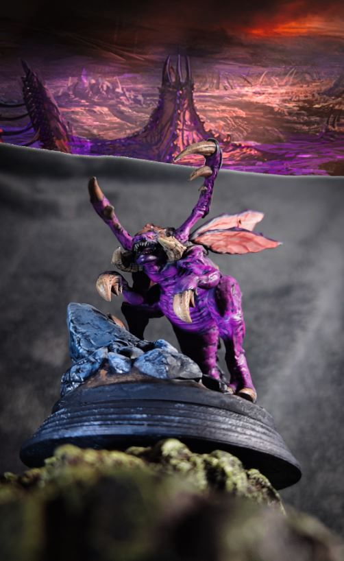 🚀 Figura Zergling de Starcraft en Resina 🎮