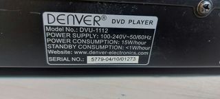 DVD CD MP3 USB SD VCD Denver