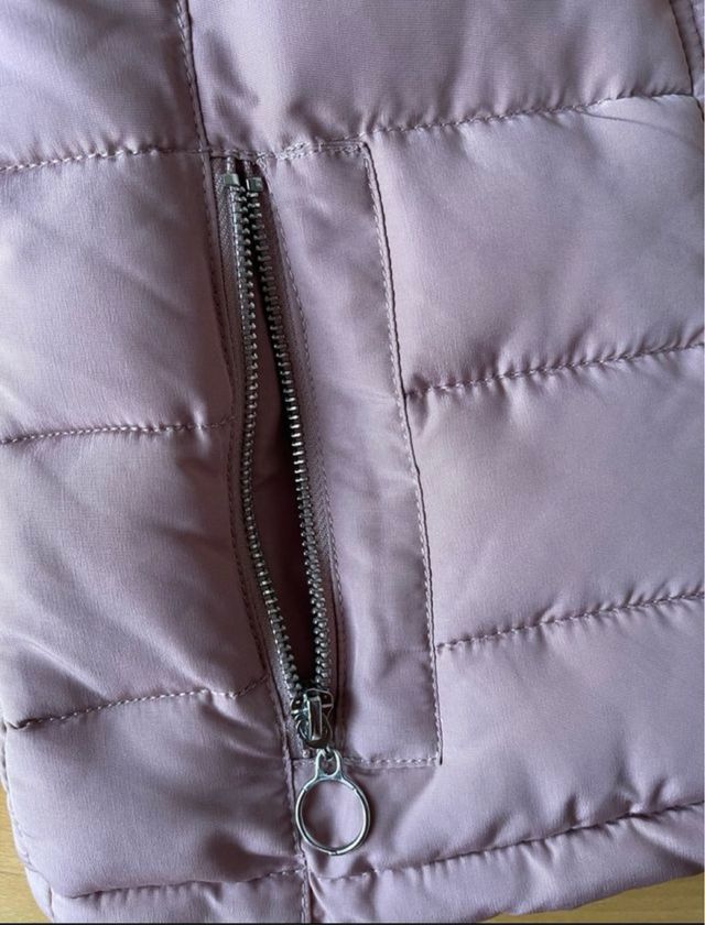 Abrigo T.34-36 rosa palo