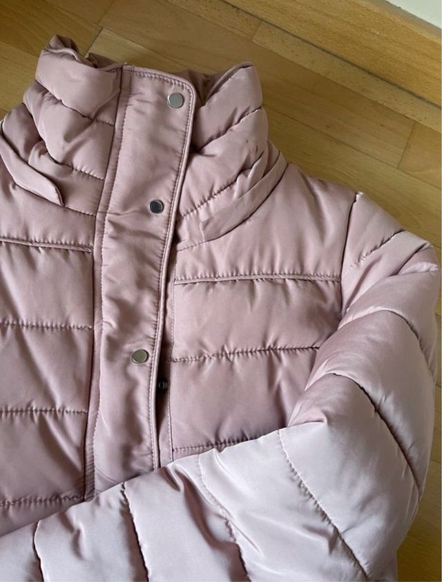 Abrigo T.34-36 rosa palo