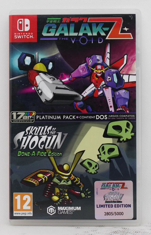 GALAK-Z THE VOID + SKULLS OF THE SHOGUN SWITCH ESP