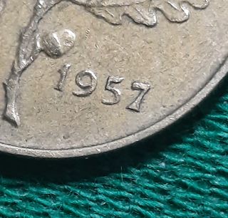 monete 20 lire 1957 Repubblica Italiana