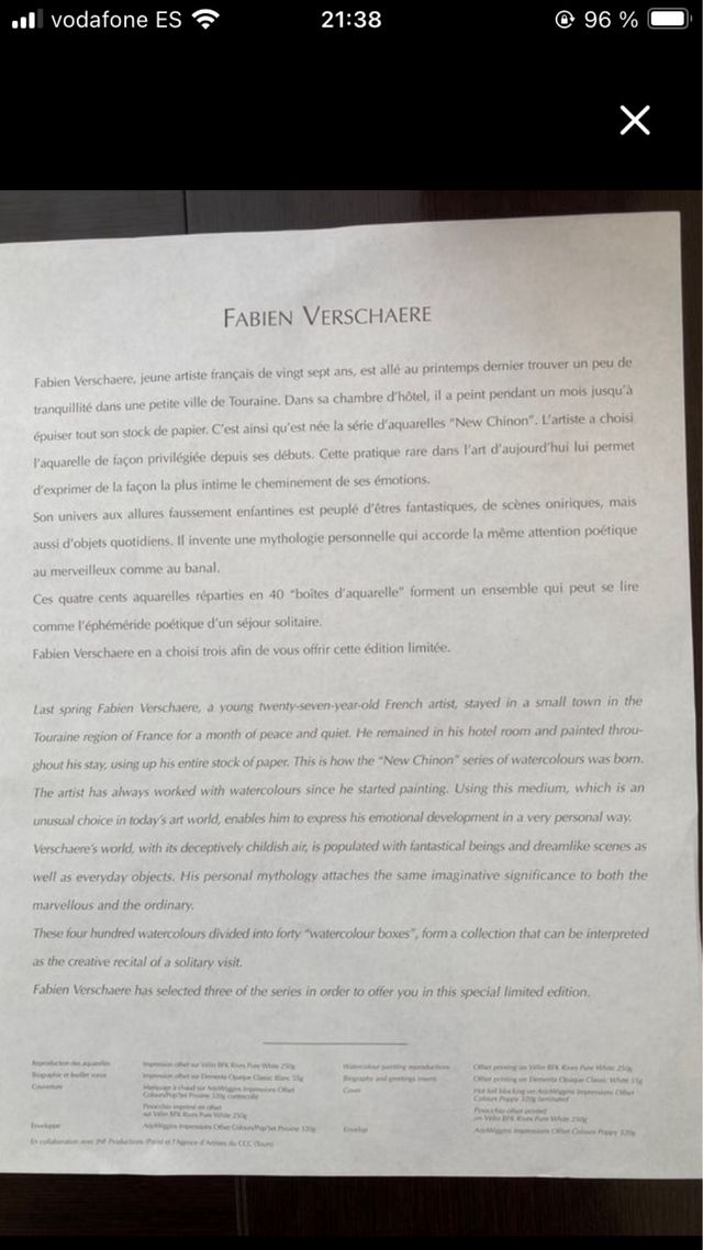Acuarelas Modernistas Fabien Verschaere