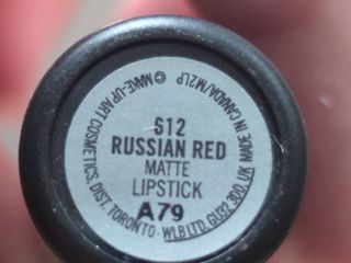 MAC Pintalabios Rojo Russian Red 3 grm.