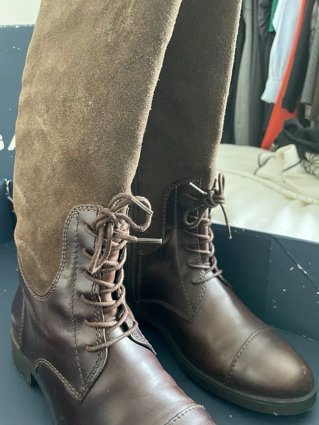 botas cano alto Gant
