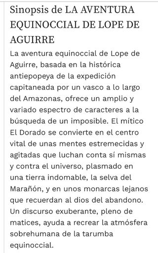 Libro, La Aventura Equinoccial de Lope de Aguirre