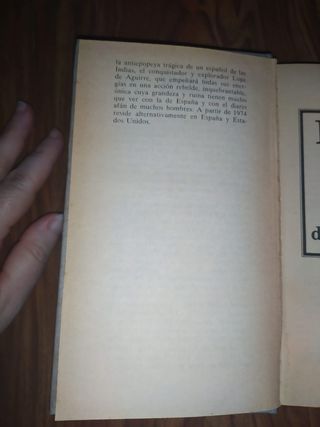 Libro, La Aventura Equinoccial de Lope de Aguirre