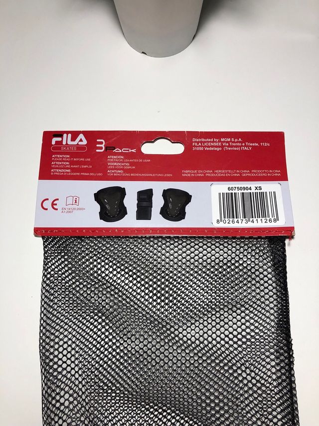 Protecciones para skate Fila