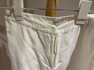 Pantalón blanco de lino
