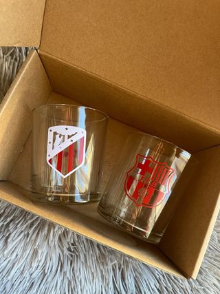 Vasos personalizados equipos de futbol