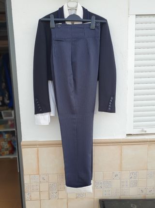 Traje campero mujer.