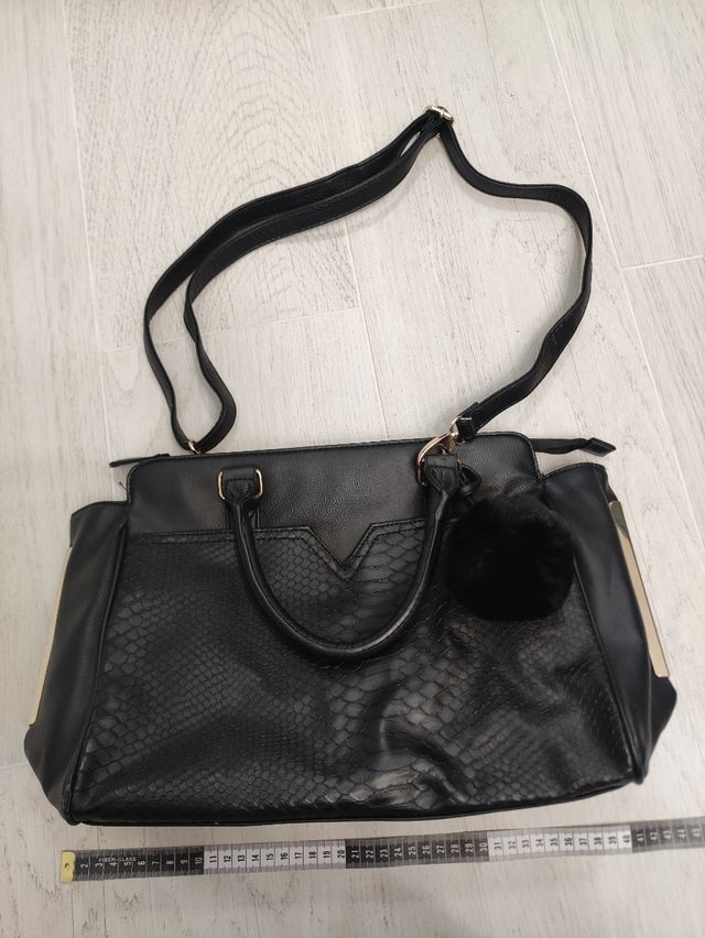 Bolso de hombro negro