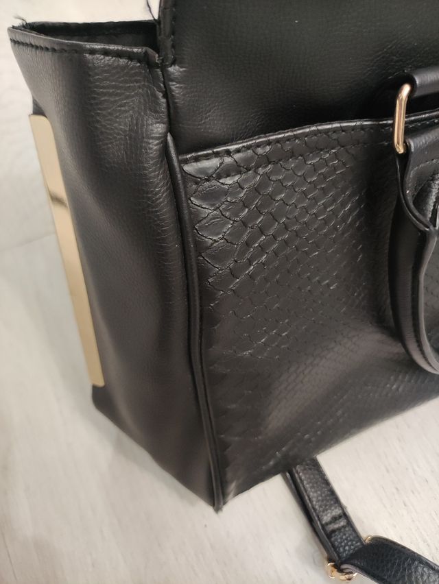 Bolso de hombro negro