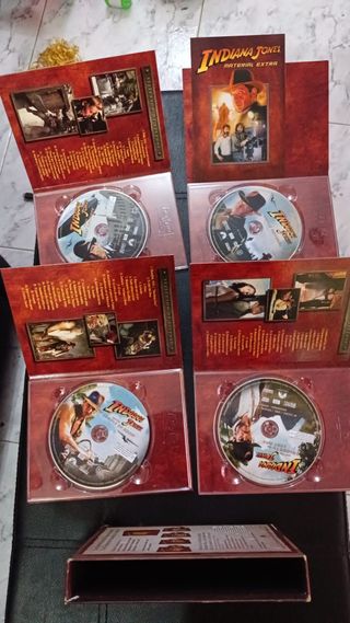 DVD Star Wars, El Padrino, Regreso al futuro, Indy