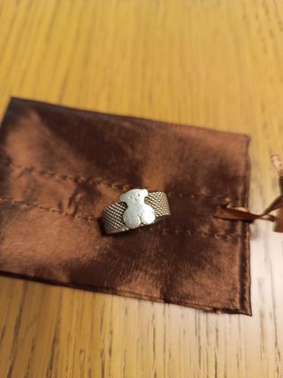 Anillo plata