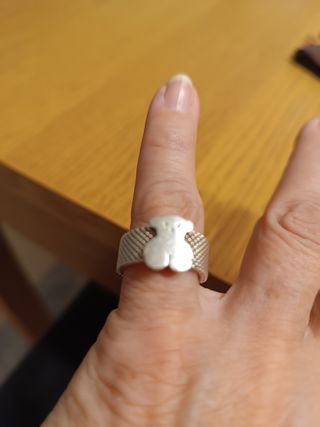 Anillo plata