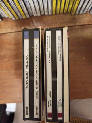 CDs,doble album de operas