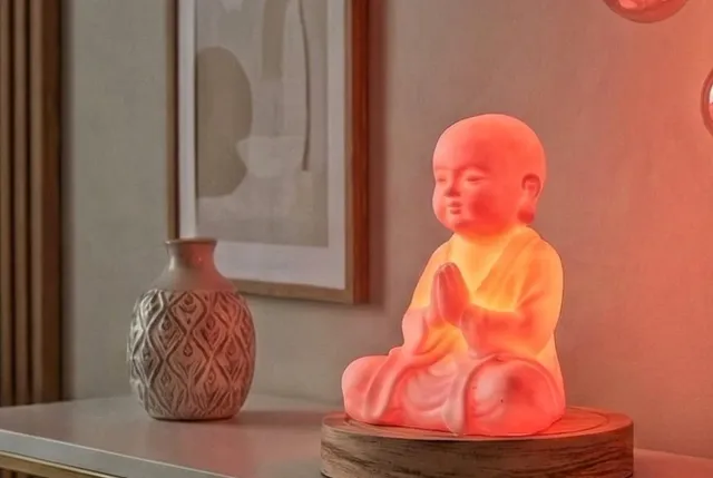 Estatua de Baby Buddha. Soprammobile.