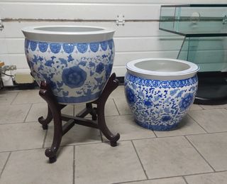 Vasi decorati in ceramica