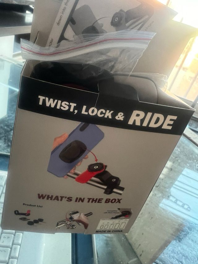 soporte de teléfono para bicicleta