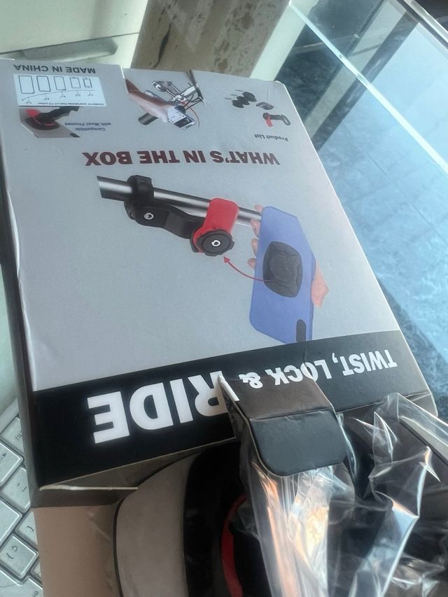 soporte de teléfono para bicicleta