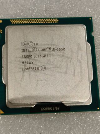CPU i5 3550
