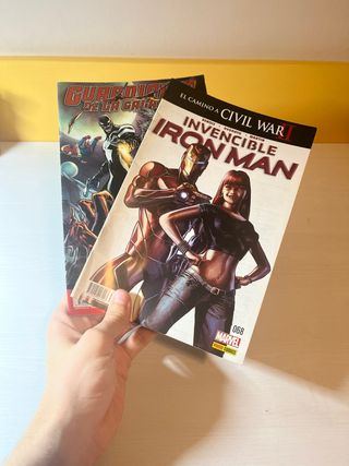 PACK Comics Marvel Finos | IRON MAN 022 y GOG 068