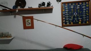 ANTIGUA CAÑA ALEMANA, NORIS, EN BAMBÚ HEXAGONAL