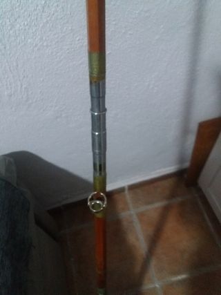 ANTIGUA CAÑA ALEMANA, NORIS, EN BAMBÚ HEXAGONAL