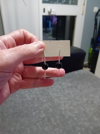 Pendientes de plata de primera ley