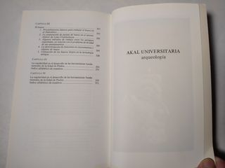 TECNOLOGÍA PREHISTÓRICA. SEMENOV. AKAL UNIVERSIDAD