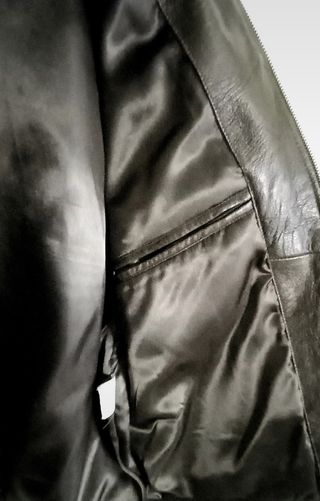 Chaqueta de cuero marrón - BTN