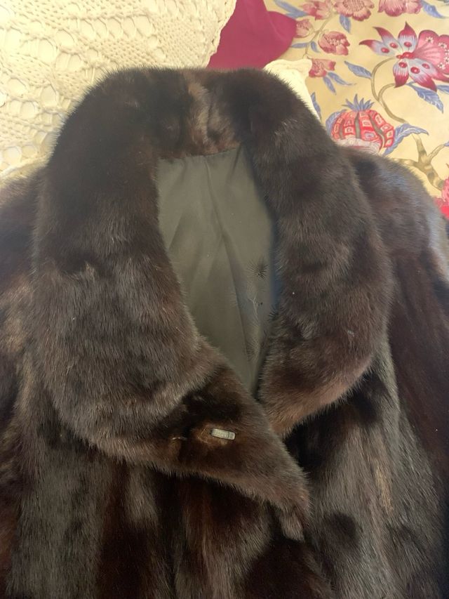 Abrigo piel espectacular