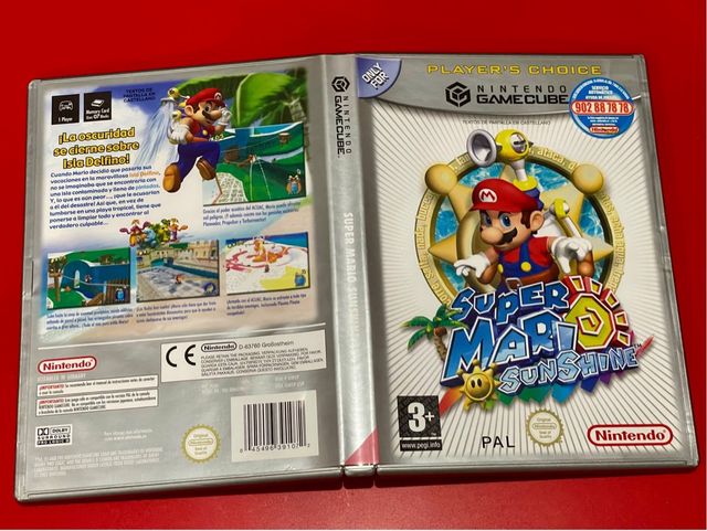 Cubo de Jogo Super Mario Sunshine