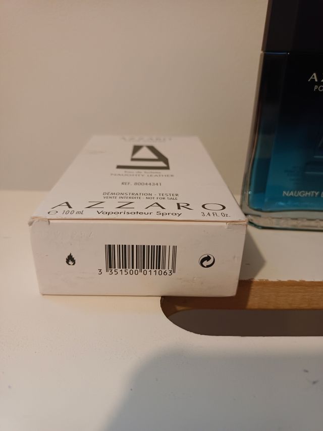 Naughty leather azzaro pour homme 100ml